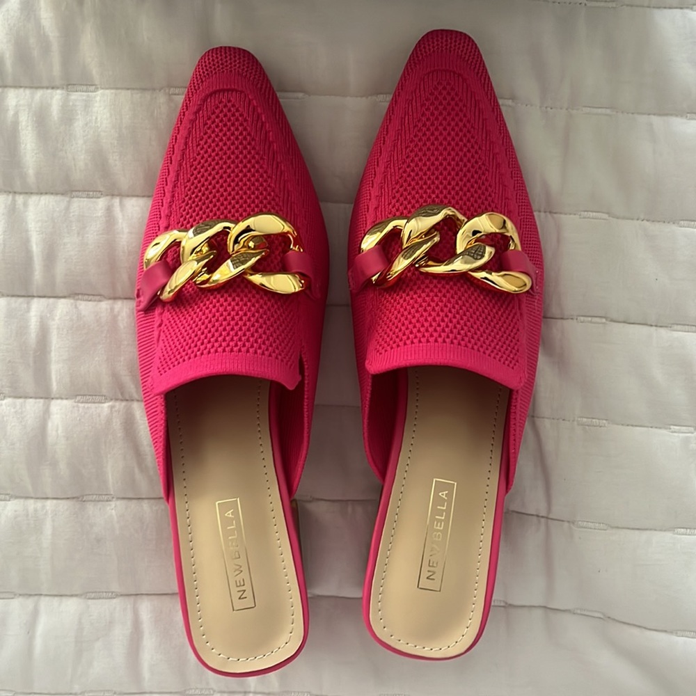Newbella Pink Loafers